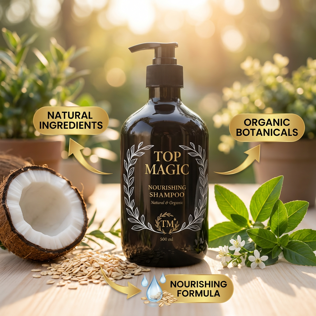 Top Magic Nourishing Shampoo 500ML
