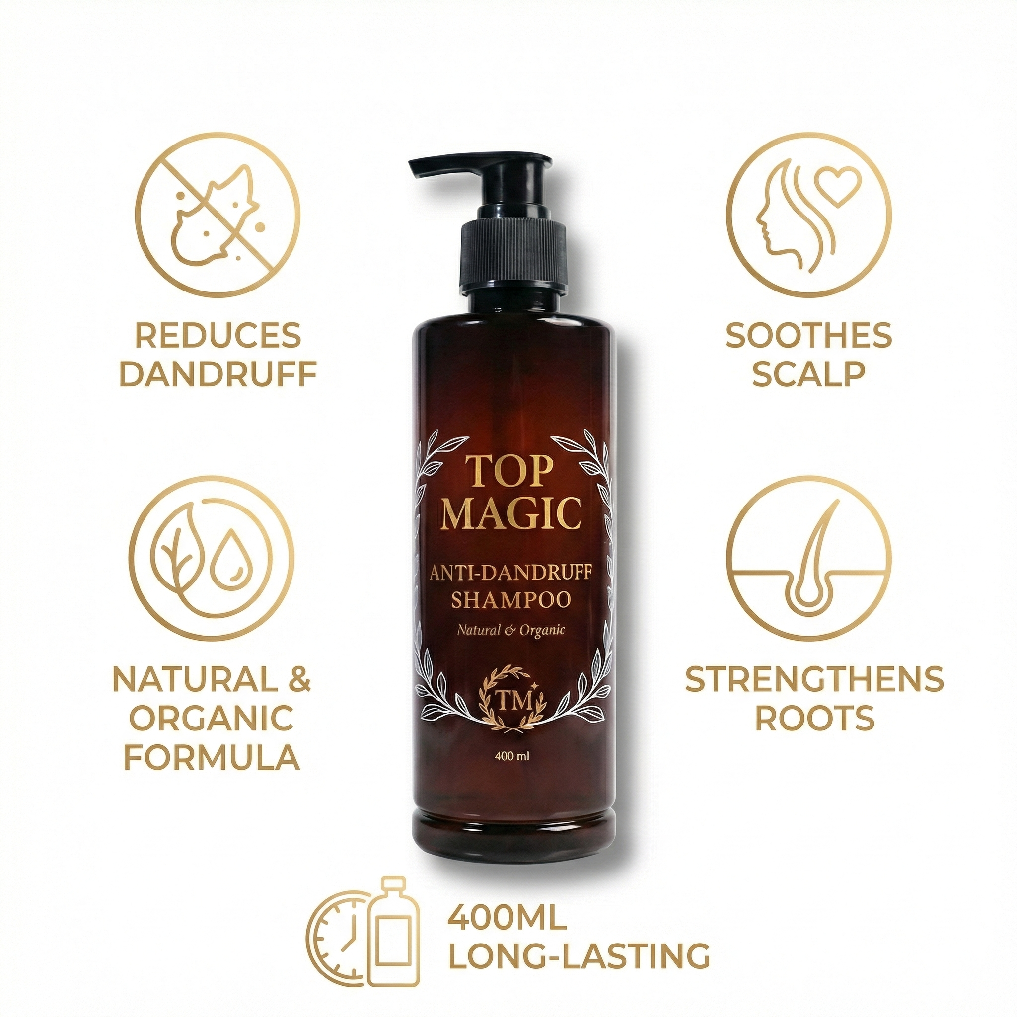 Top Magic Scalp Renewal – Anti-Dandruff Shampoo 400ml