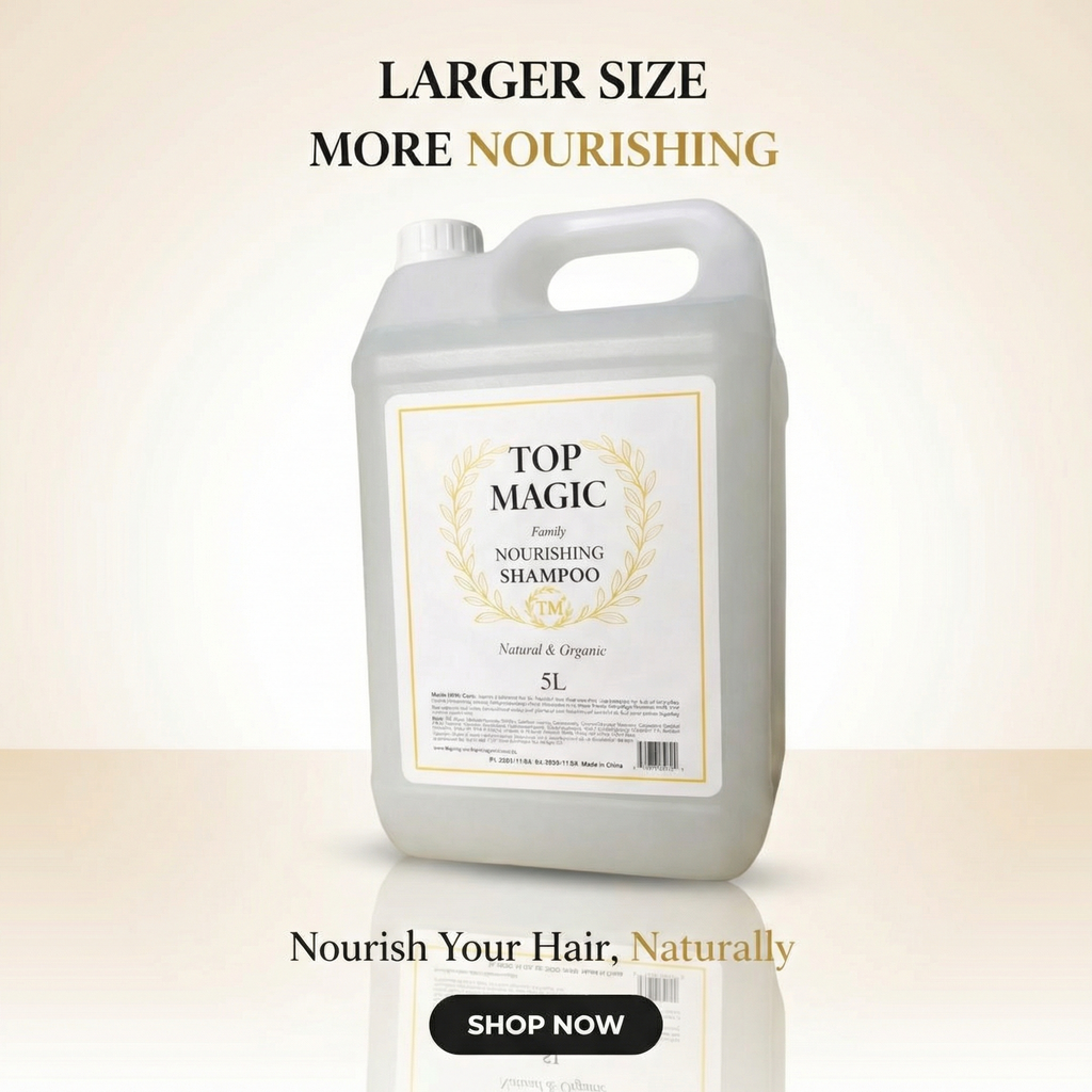Top Magic Family and Salon Size Nourishing Shampoo – 5L